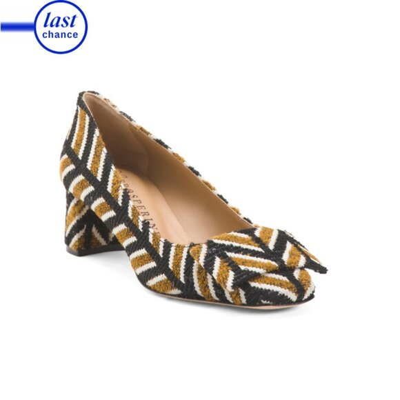 PROSPERINE Black Made In Italy Heels With Ornament - Picture 1 of 2